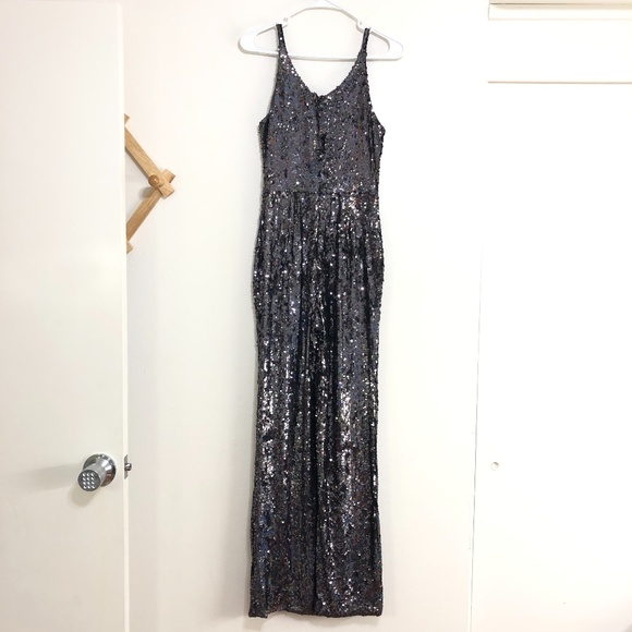 Dress The Population Charlie Sequin Jumpsuit - Picture 8 of 10